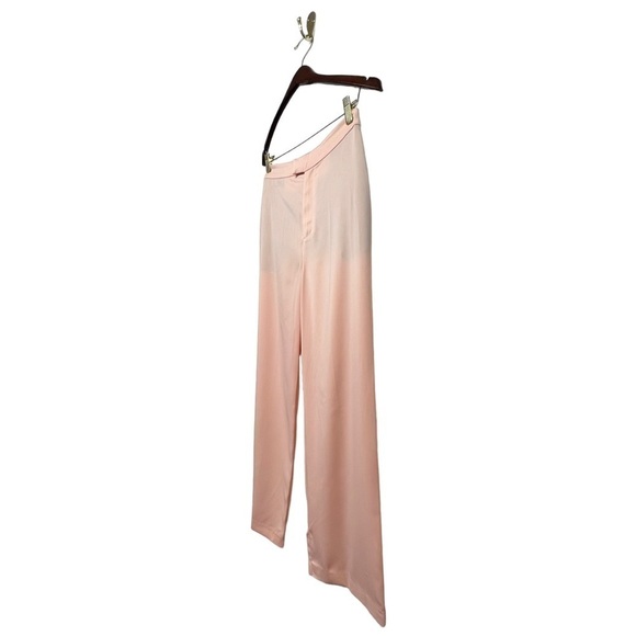 L’ACADEMIE Straight Leg Cutout Pant Soft Pink - Picture 4 of 8